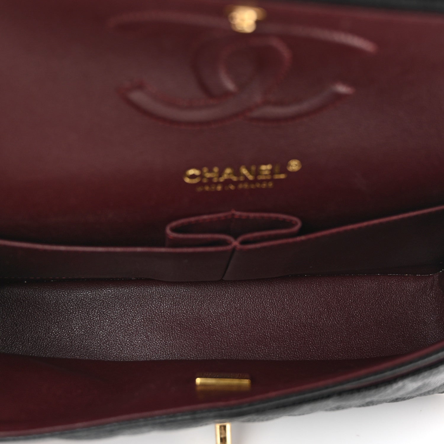Chanel Caviar Quilted Medium Double Flap Black 5 of 10