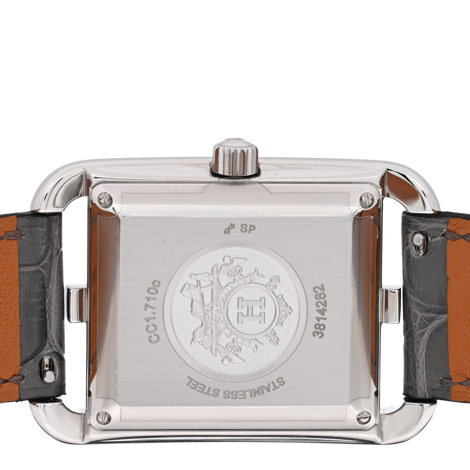 Hermes Stainless Steel Alligator 29mm Cape Cod Automatic Watch Gris Perle 4 of 4
