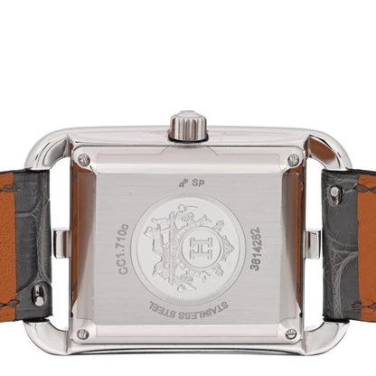 Hermes Stainless Steel Alligator 29mm Cape Cod Automatic Watch Gris Perle 4 of 4