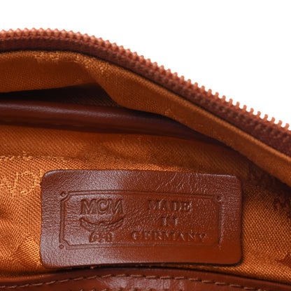MCM Visetos Traveler Bag Cognac 7 of 16