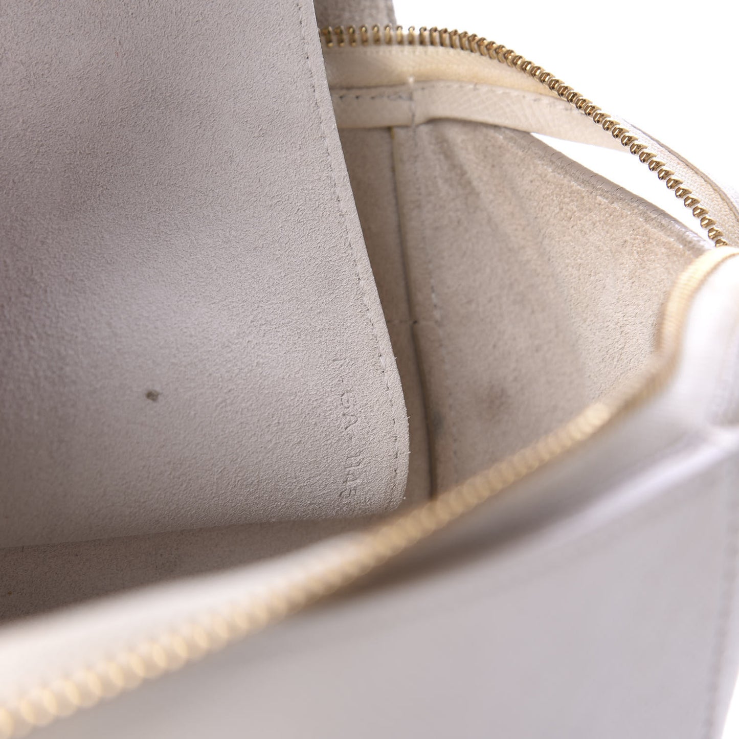 Grained Calfskin Mini Belt Bag White