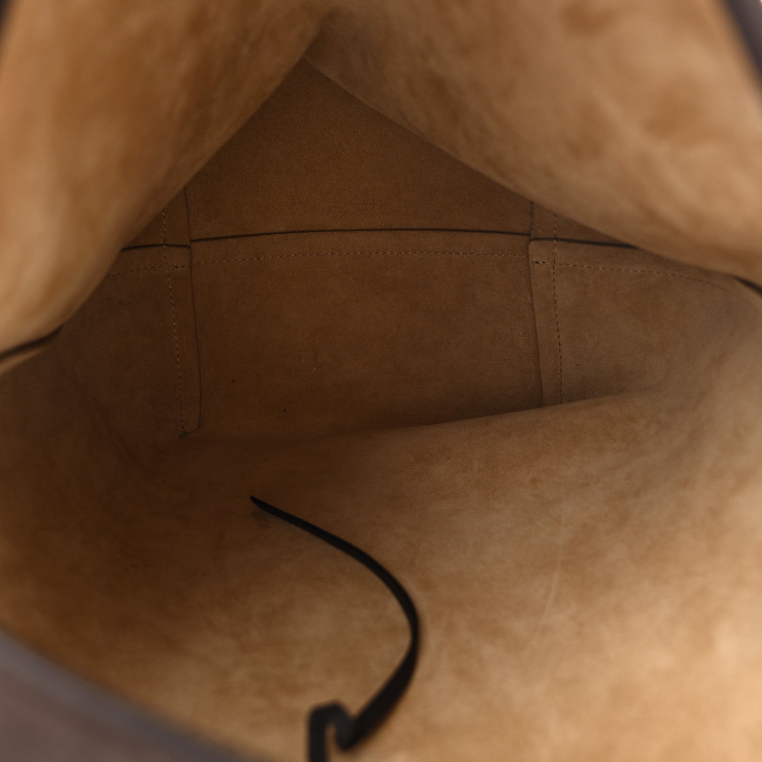 The Row Suede Calfskin Medium N/S Park Tote Wood Brown 5 of 14