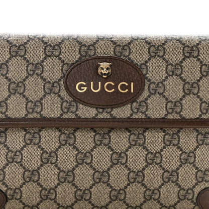 Gucci GG Supreme Monogram Neo Vintage Web Belt Bag Brown 8 of 11