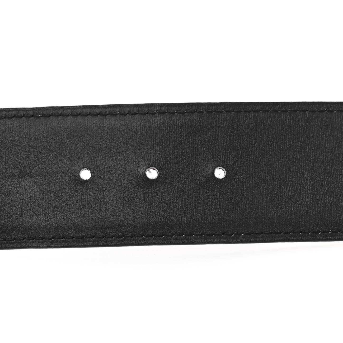 Epsom Box 42mm Belt Strap 95 38 Black Rouge Grenat