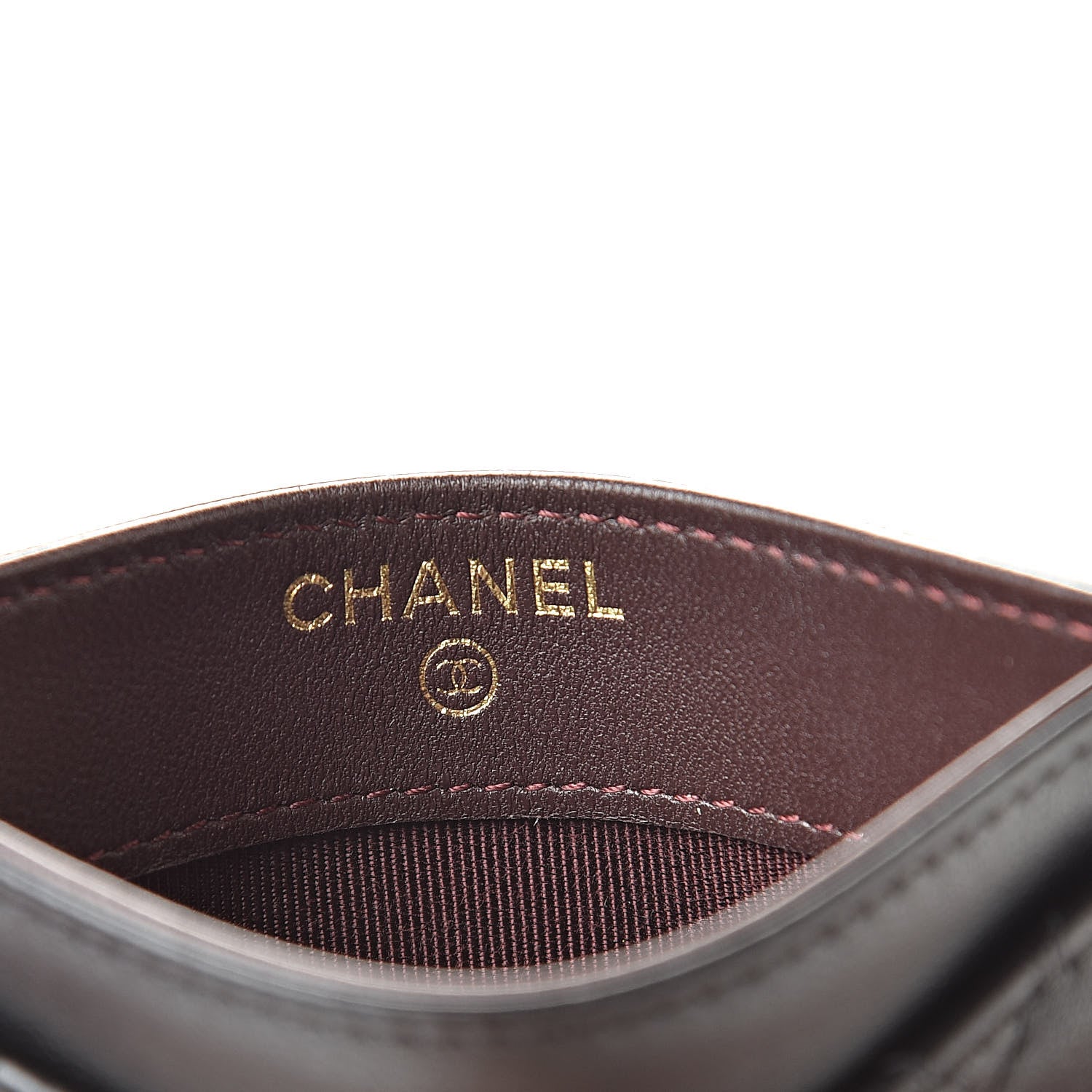 Chanel Lambskin Quilted Card Holder Black 6 of 11