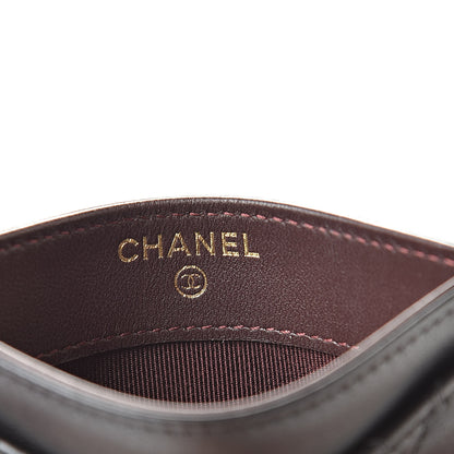 Chanel Lambskin Quilted Card Holder Black 6 of 11