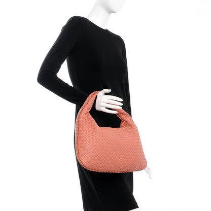Bottega Veneta Nappa Intrecciato Small Veneta Hobo Corallo 2 of 8