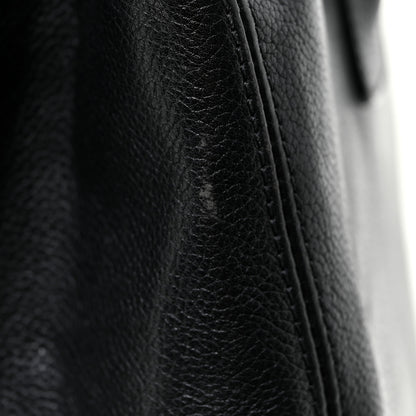 Chanel Calfskin Cerf Executive Shopper Tote Black 22 of 27