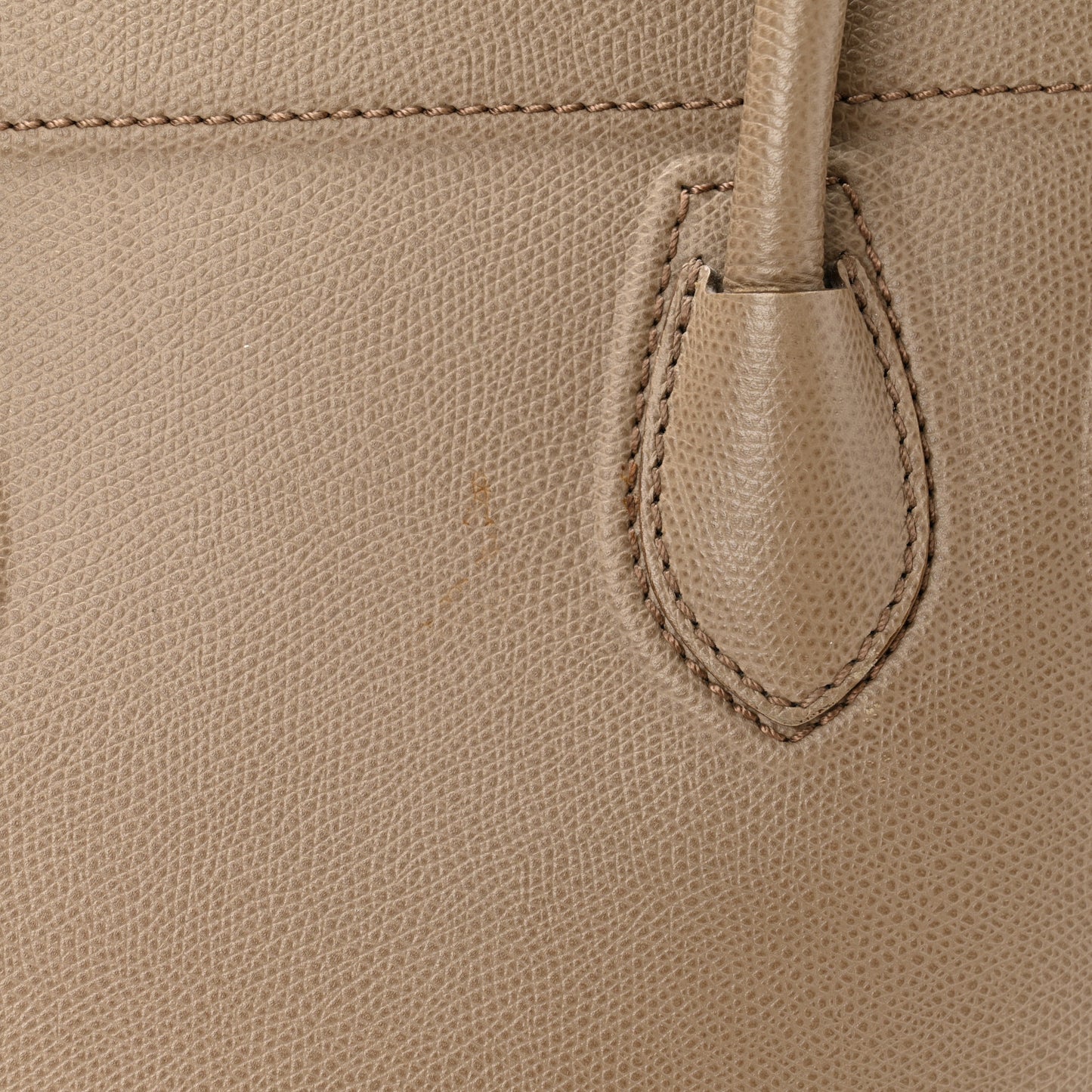 Baby Grained Calfskin Medium Phantom Luggage Taupe
