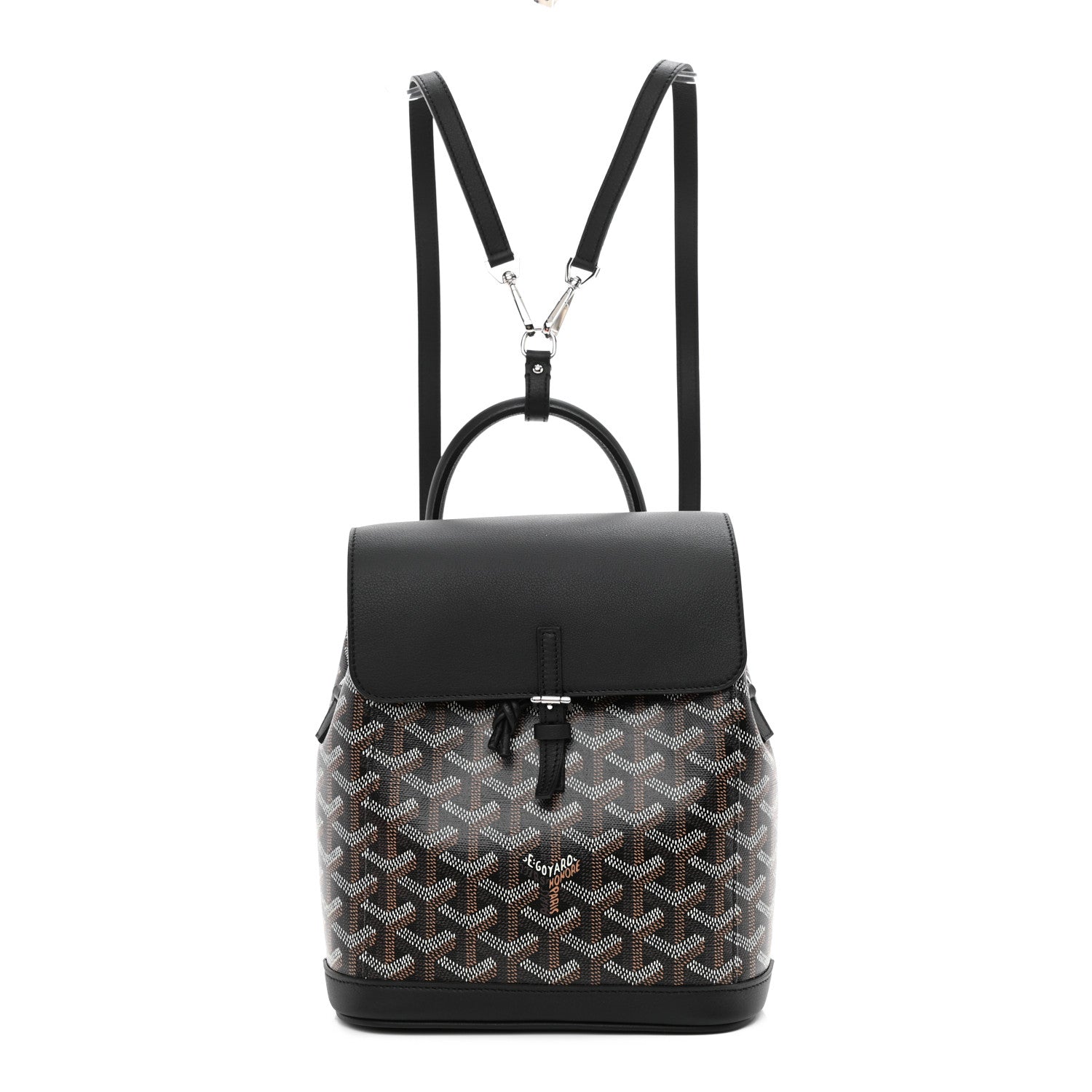 Goyard Goyardine Calfskin Mini Alpin Backpack Black 1 of 6