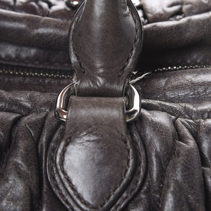 Miu Miu Nappa Matelasse Satchel 13 of 19