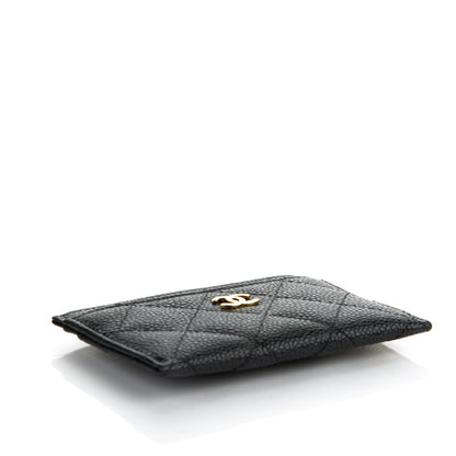 Chanel Caviar Quilted Card Holder Black 4 of 8