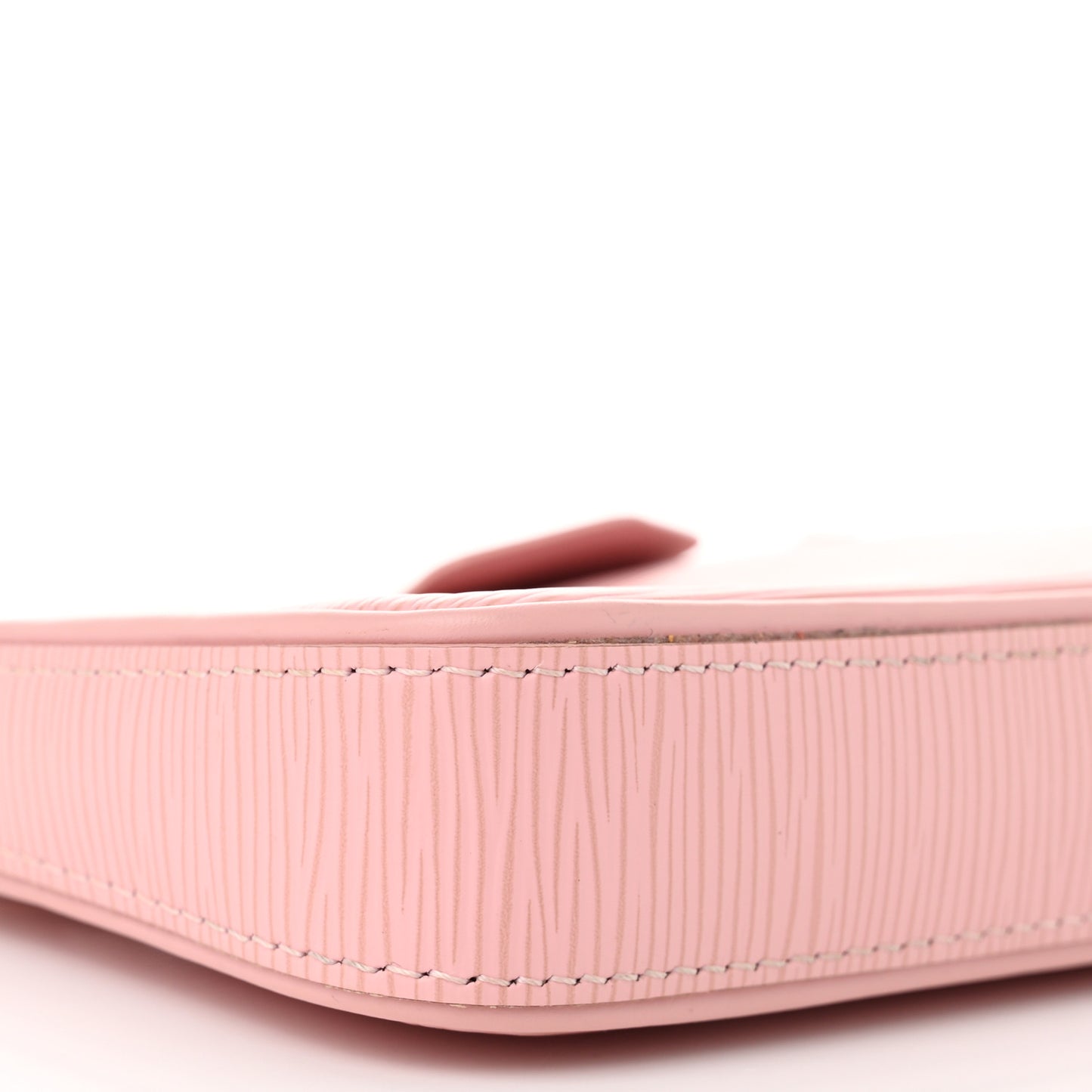 Epi Easy Pouch On Strap Rose Ballerine