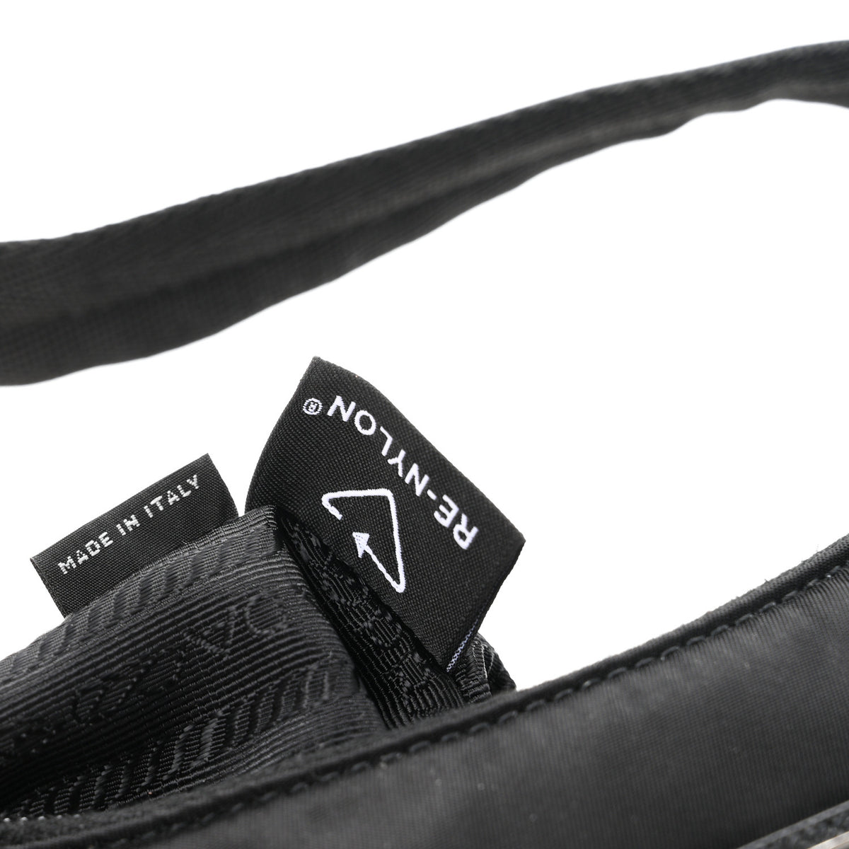 Prada Tessuto Nylon Mini Re-Edition 2000 Bag Black 7 of 11