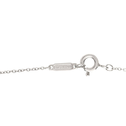 Tiffany Sterling Silver Double Heart Tag Mom Pendant Necklace 4 of 6