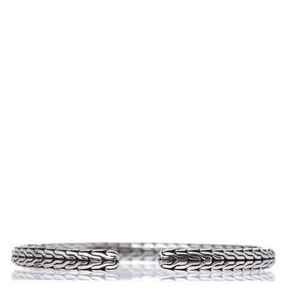 John Hardy Sterling Silver 5.5mm Slim Classic Chain Cuff Bracelet 3 of 4