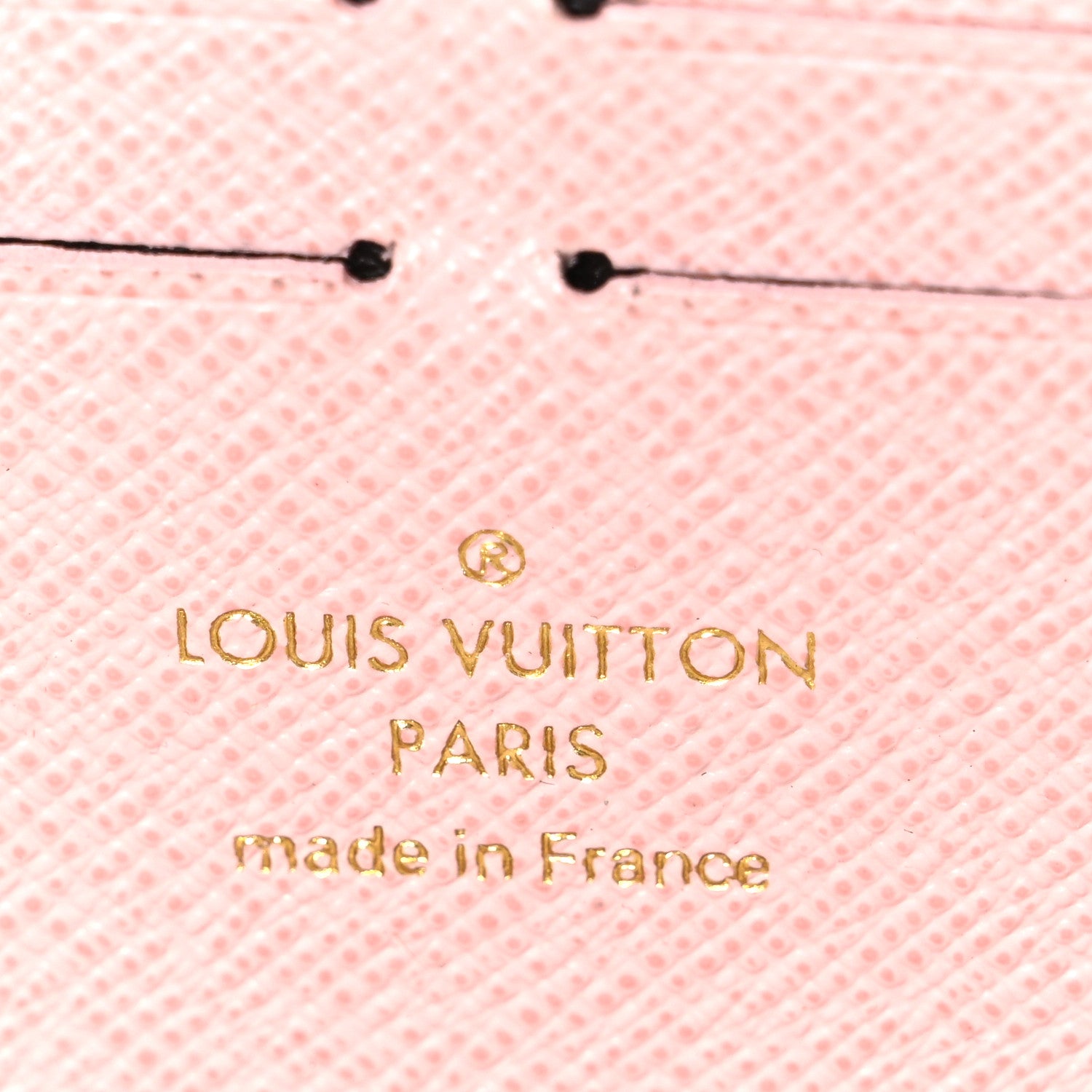Louis Vuitton Damier Azur Clemence Wallet Rose Ballerine 6 of 6