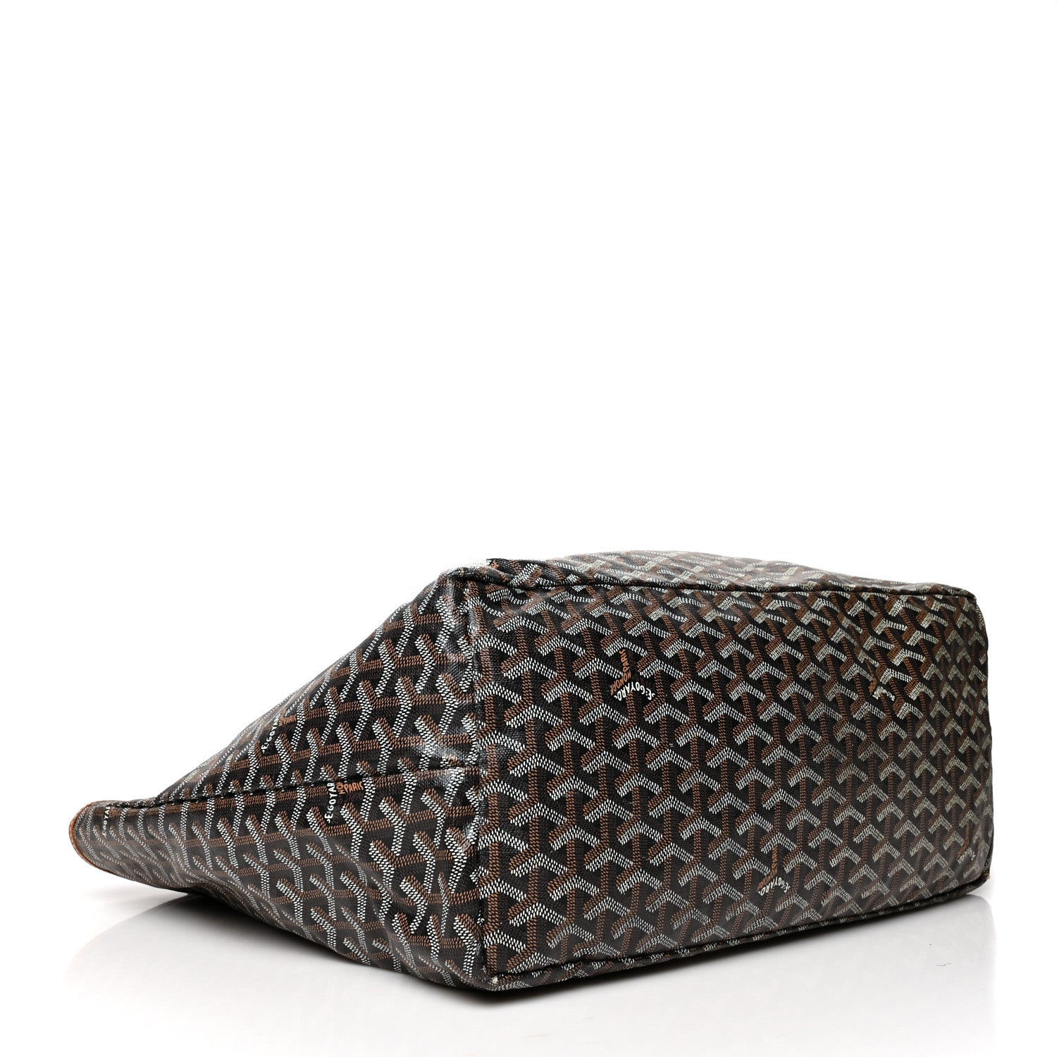 Goyard Goyardine Saint Louis GM Black Gold 5 of 12