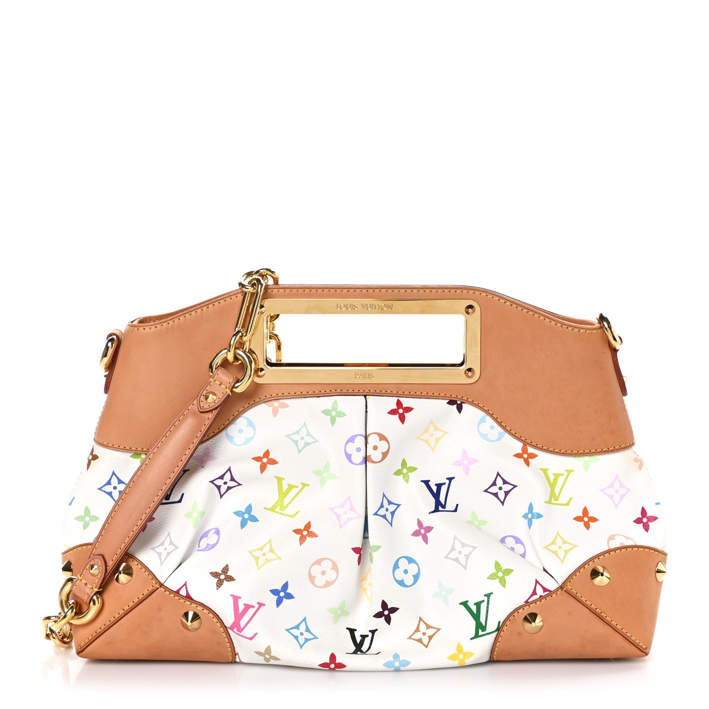 Monogram Multicolor Judy MM White