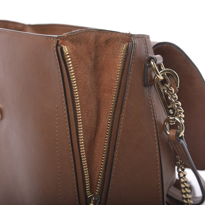 Chloe Suede Calfskin Medium Faye Backpack Tan 8 of 17