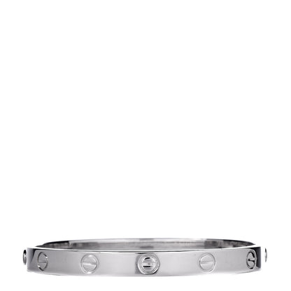 Cartier 18K White Gold LOVE Bracelet 16 3 of 4
