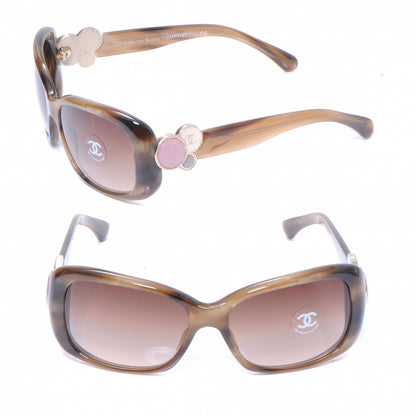 Chanel Tortoise Shell Bouton Sunglasses 5191 1 of 4