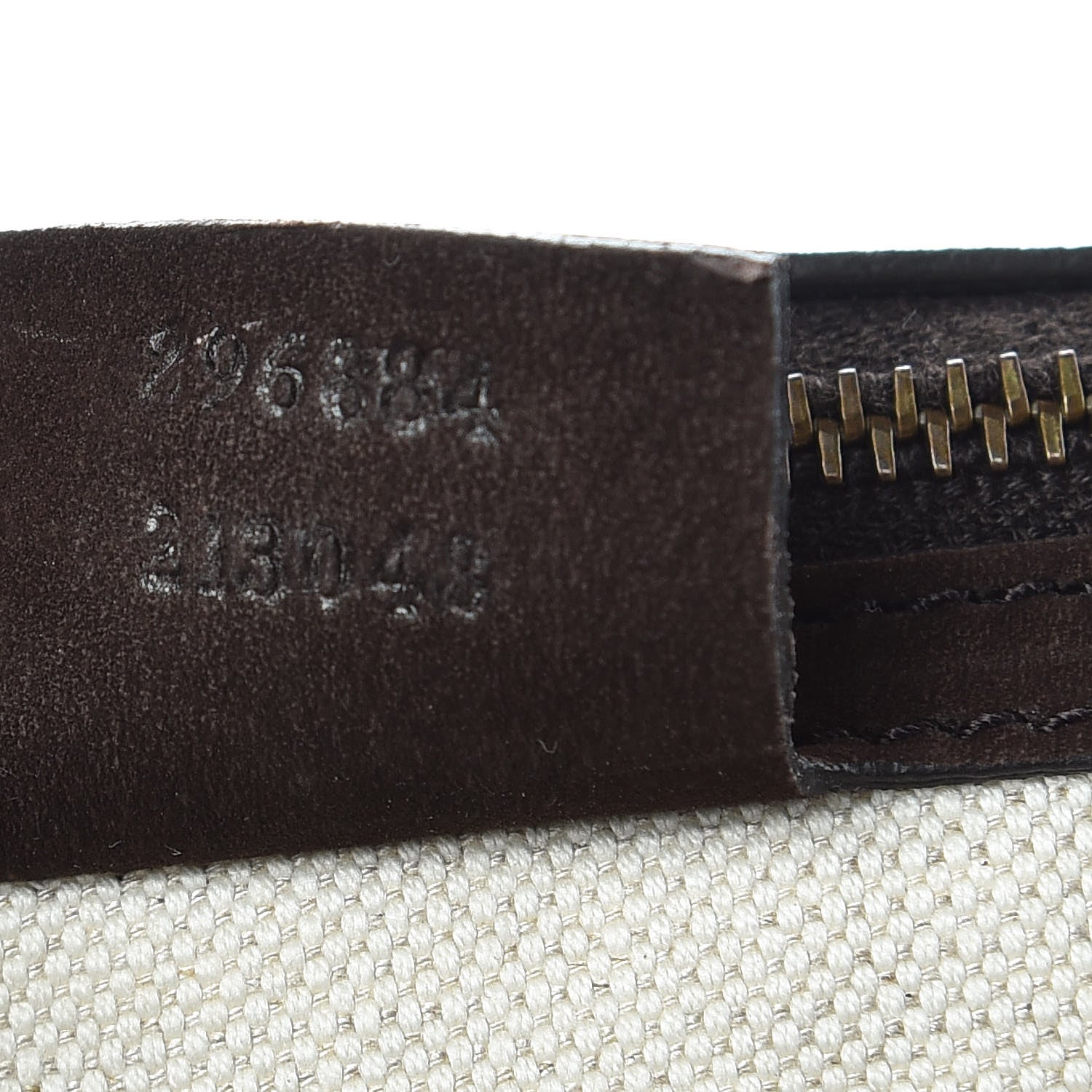 Gucci Nubuck Ribot Horse-Heads Clutch Brown 7 of 10