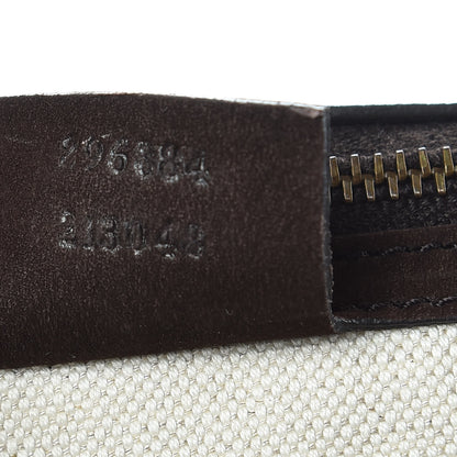 Gucci Nubuck Ribot Horse-Heads Clutch Brown 7 of 10