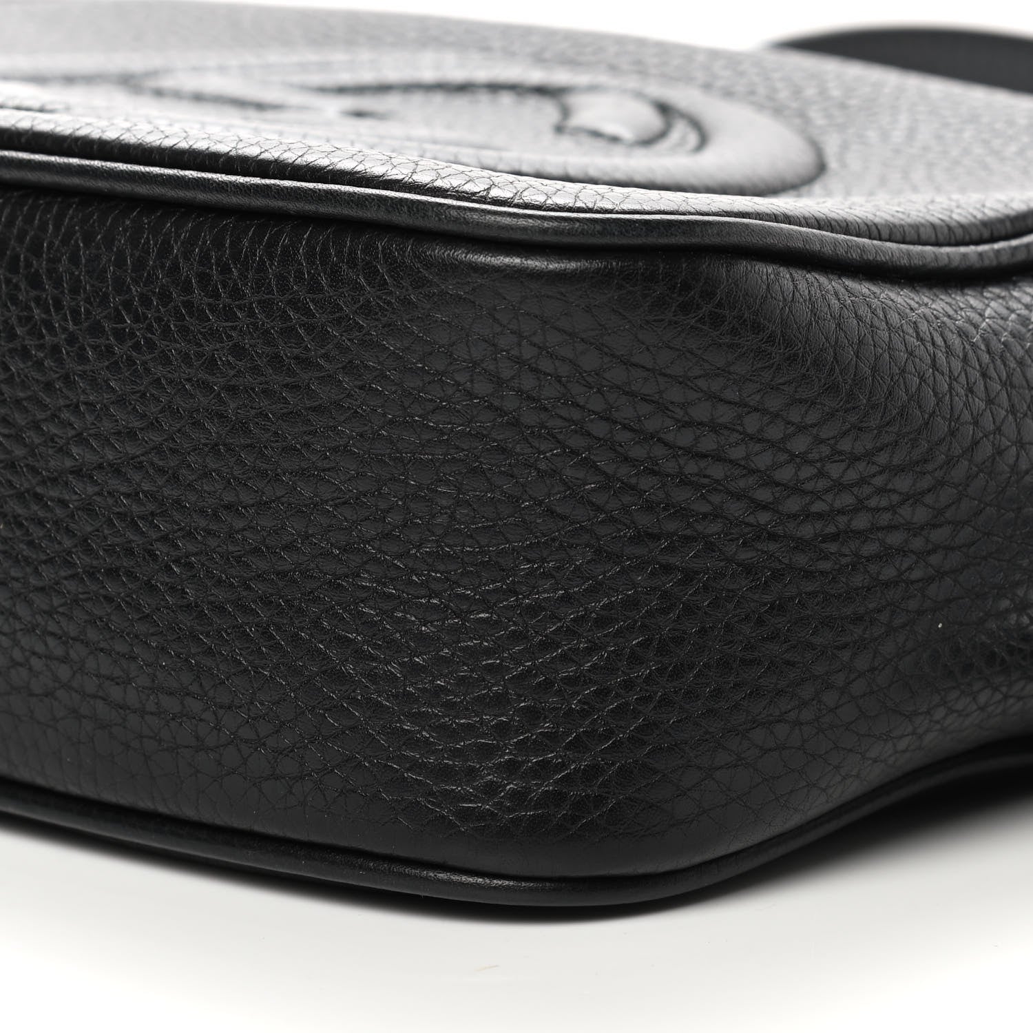 Gucci Pebbled Calfskin Small Soho Disco Bag Black 10 of 12