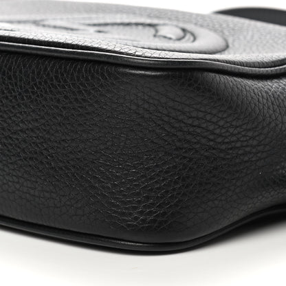 Gucci Pebbled Calfskin Small Soho Disco Bag Black 10 of 12