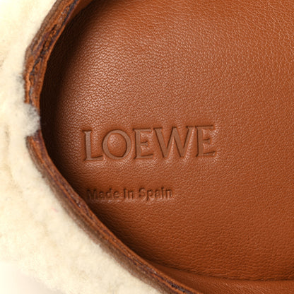 Loewe Shearling Mini Bunny Crossbody Bag Natural 7 of 12