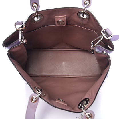 Christian Dior Smooth Calfskin Large Diorissimo Tote Lilac 5 of 13