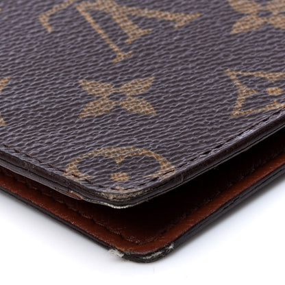 Louis Vuitton Monogram Porte Valeurs Checkbook Wallet 6 of 6