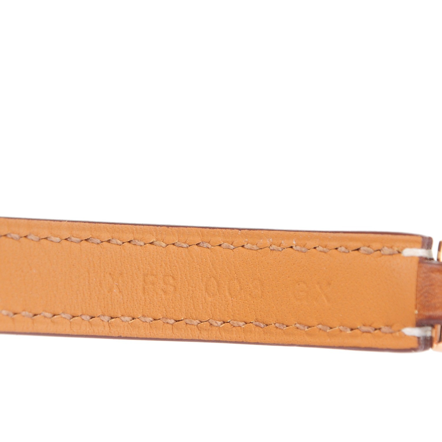 Hermes Barenia Rivale Bracelet XS Fauve 5 of 7