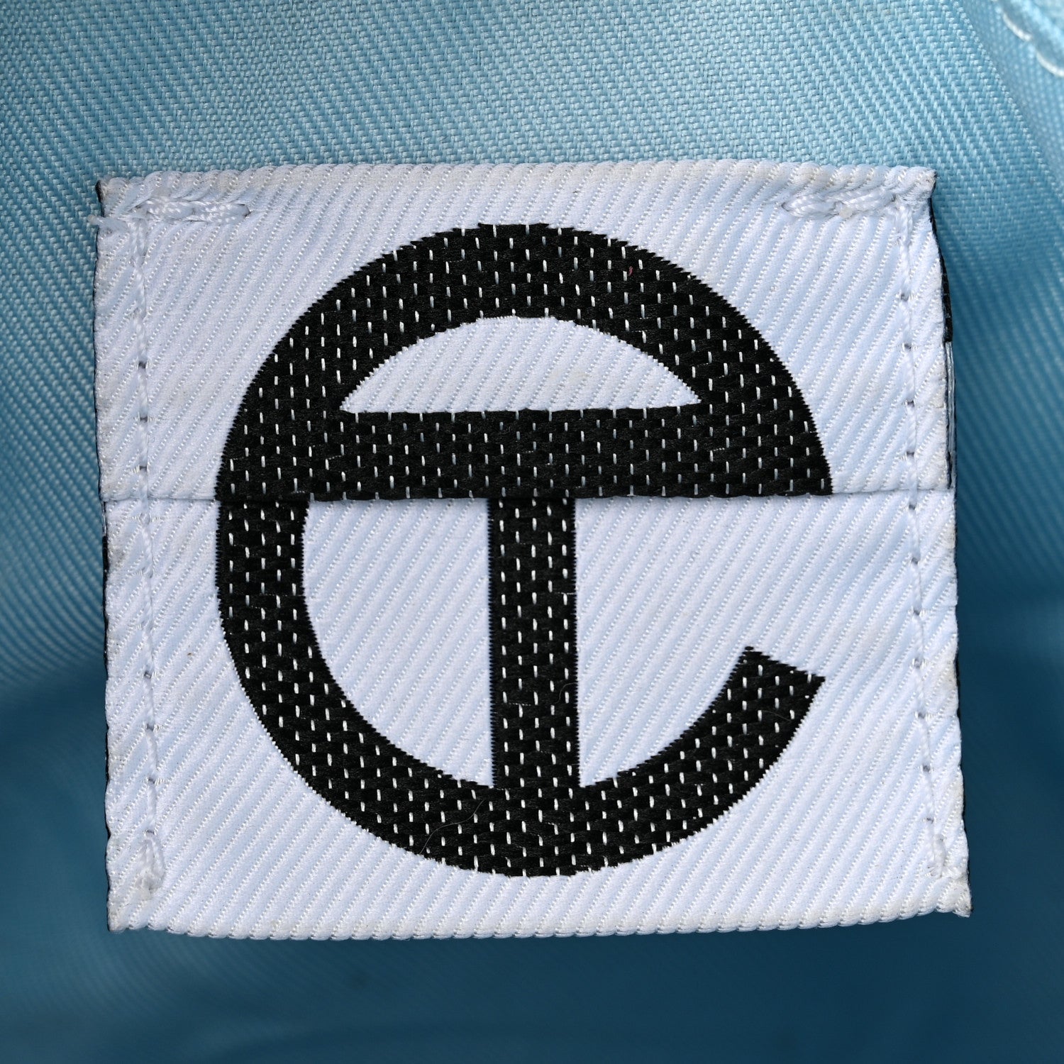 Telfar Vegan Leather Medium Shopping Bag Pool Blue 6 of 19