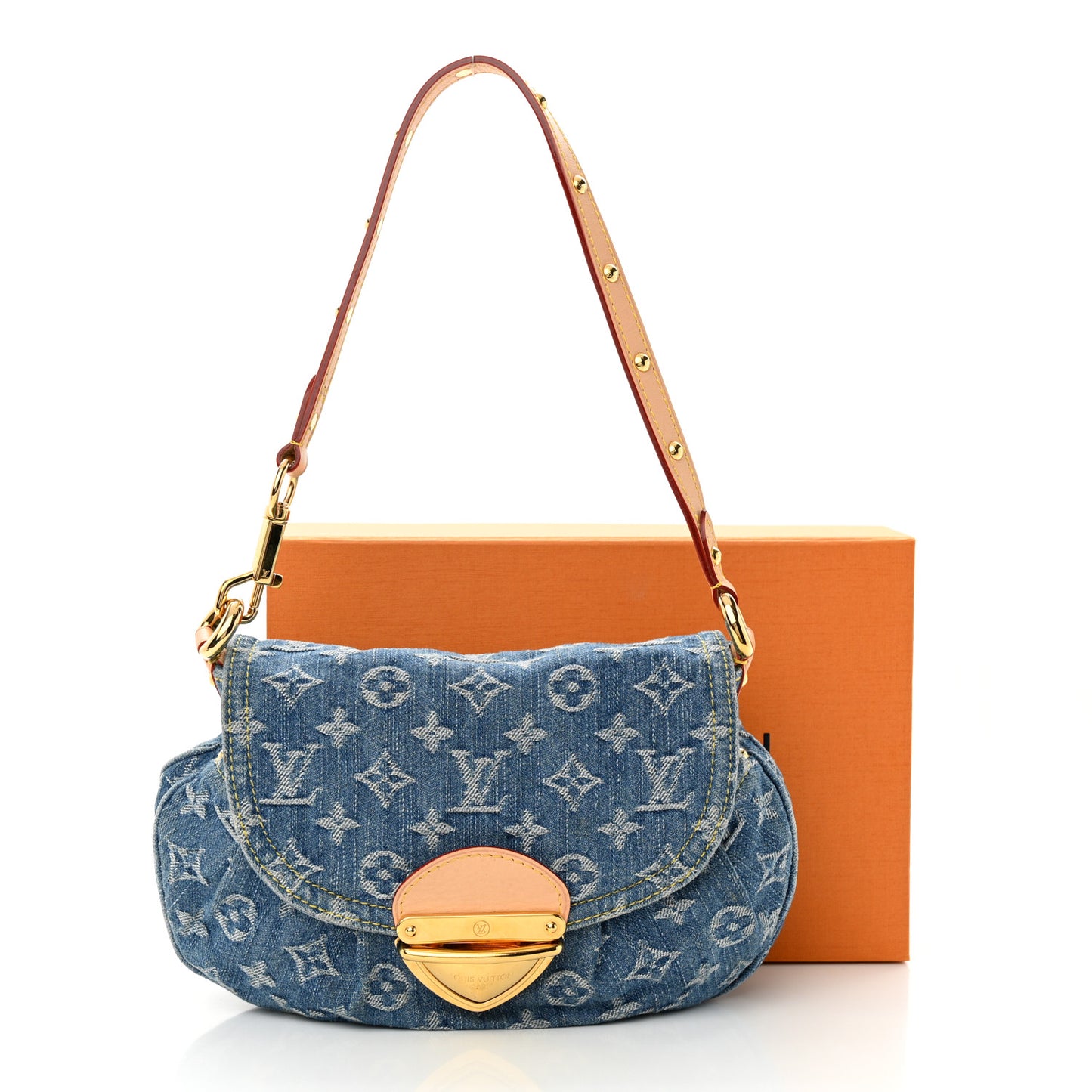 Monogram Denim Sunset Blue