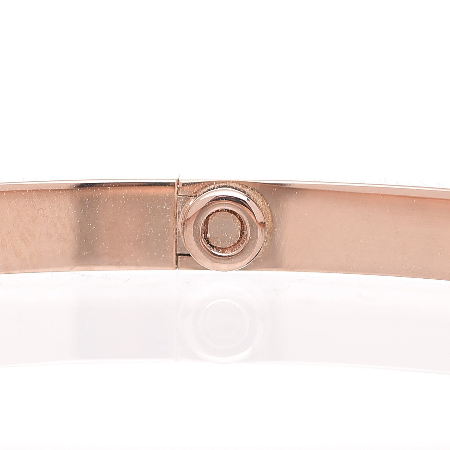 18K Pink Gold Small LOVE Bracelet 17