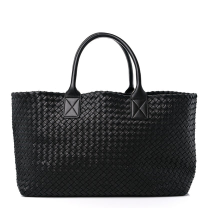 Bottega Veneta Nappa Intrecciato Medium Cabat Black 2 of 9