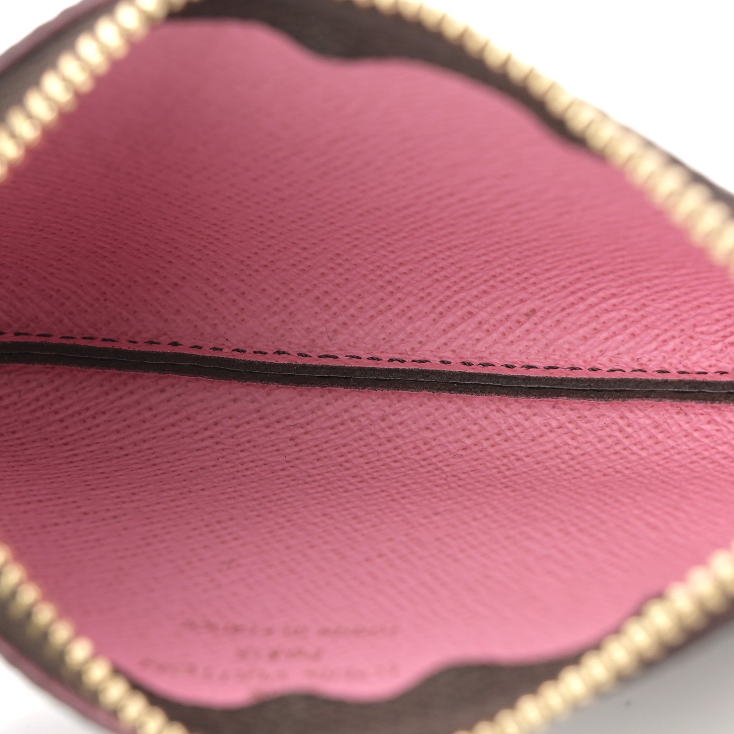 Louis Vuitton Monogram 2022 Christmas Animation Paris Key Pouch Pink 5 of 7