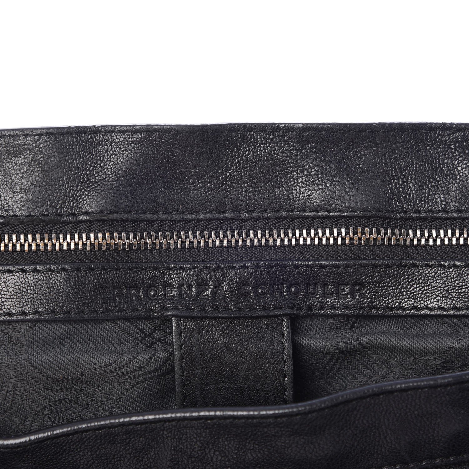 Proenza Schouler Lambskin Extra Large PS1 Satchel Black 6 of 10