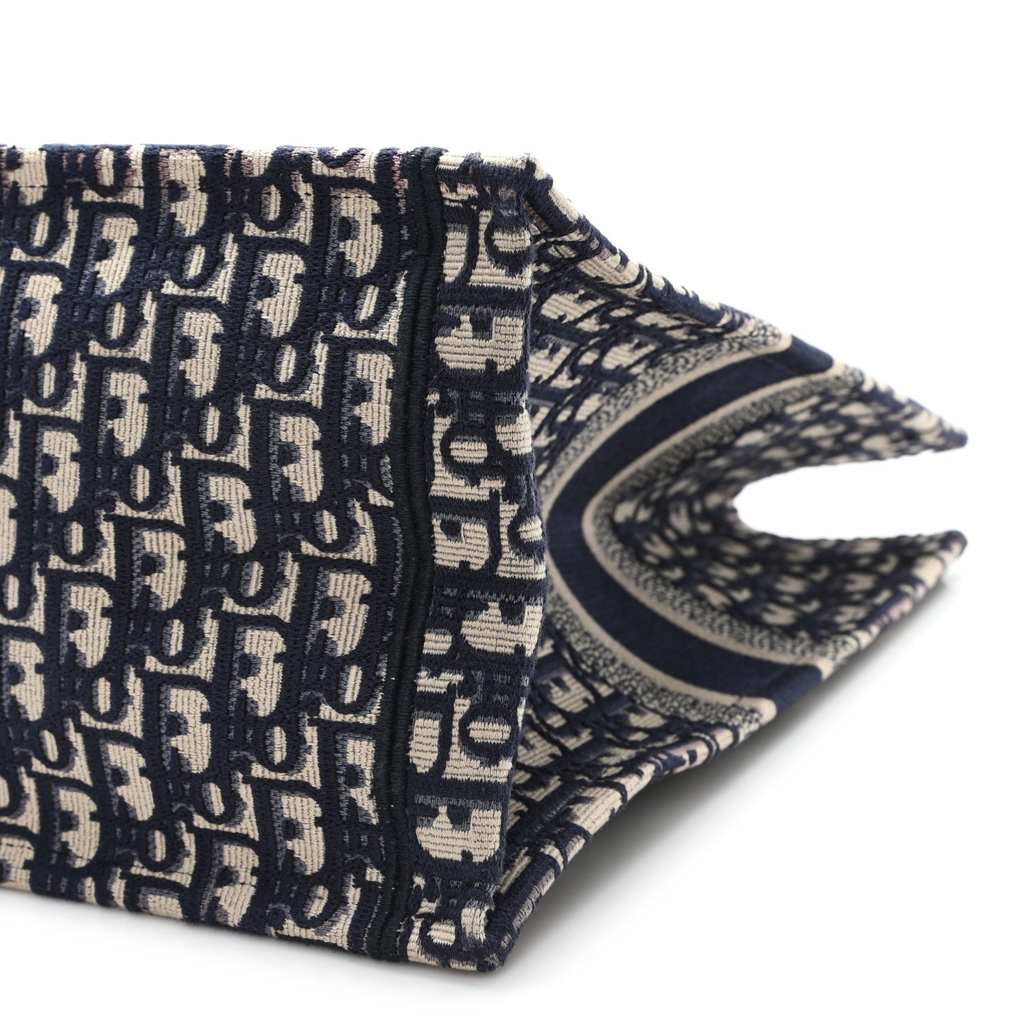 Christian Dior Oblique Large Book Tote Blue Multicolor 10 of 11