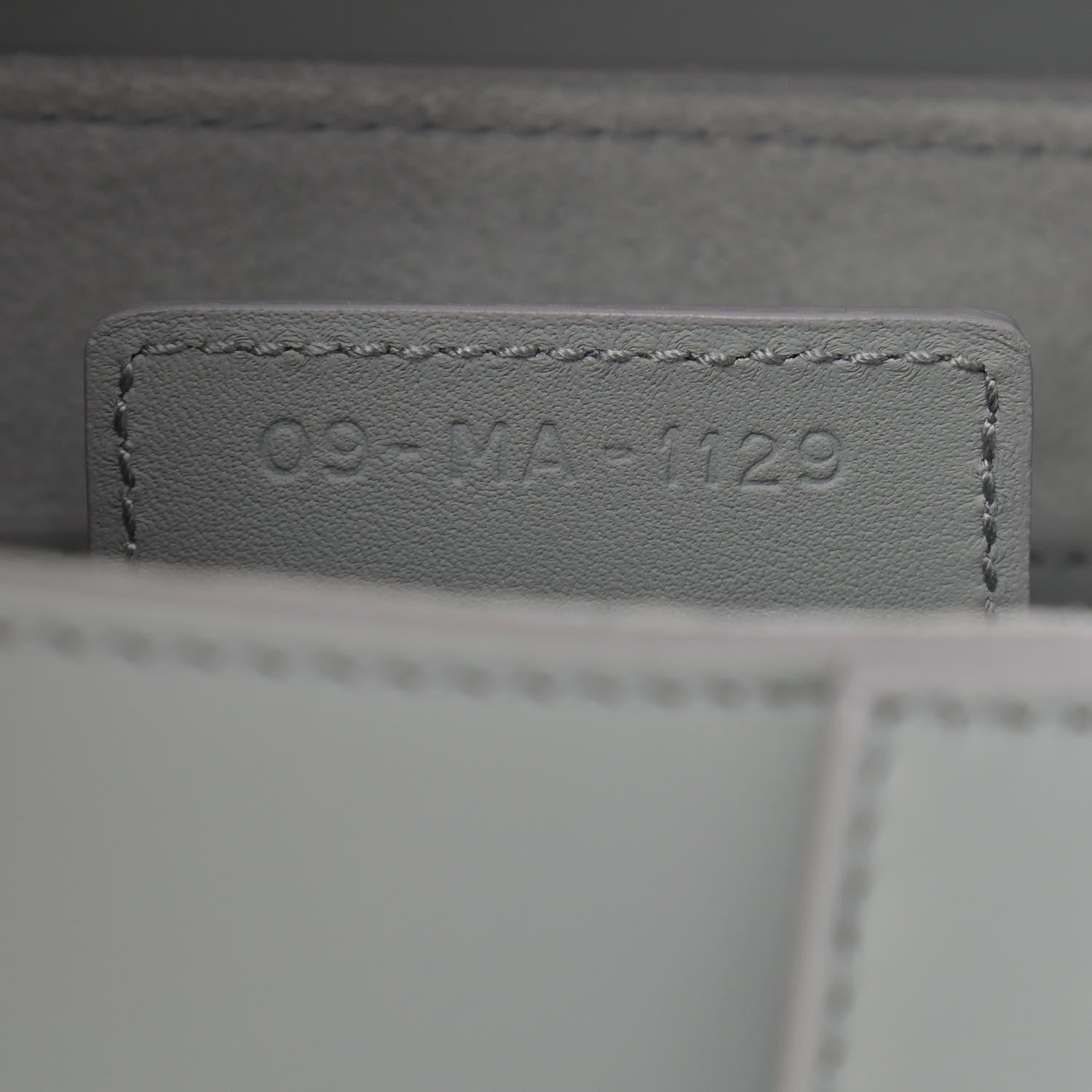 Christian Dior Ultra Matte Calfskin Saddle Bag Grey 7 of 10