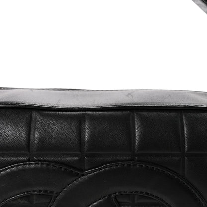 Chanel Lambskin Quilted Medium Chocolate Bar Shoulder Bag Black 7 of 10