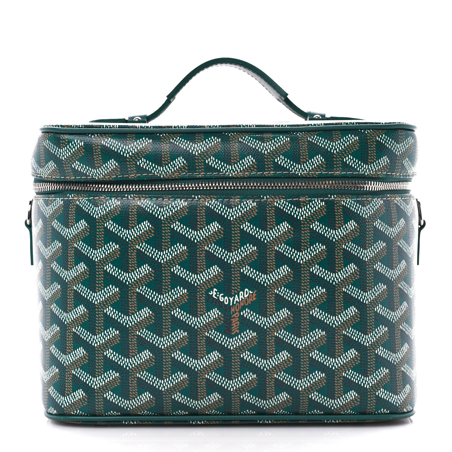 Goyard Goyardine Muse Vanity Case Green 2 of 13