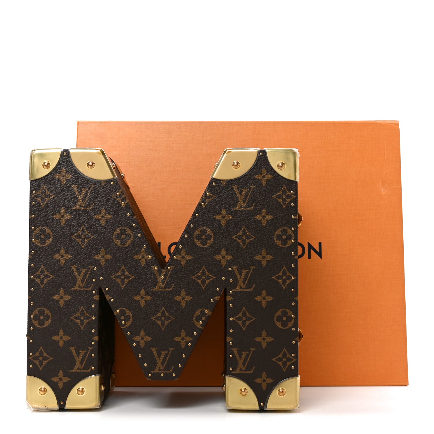 Louis Vuitton Monogram Letter M Trunk Case 10 of 10