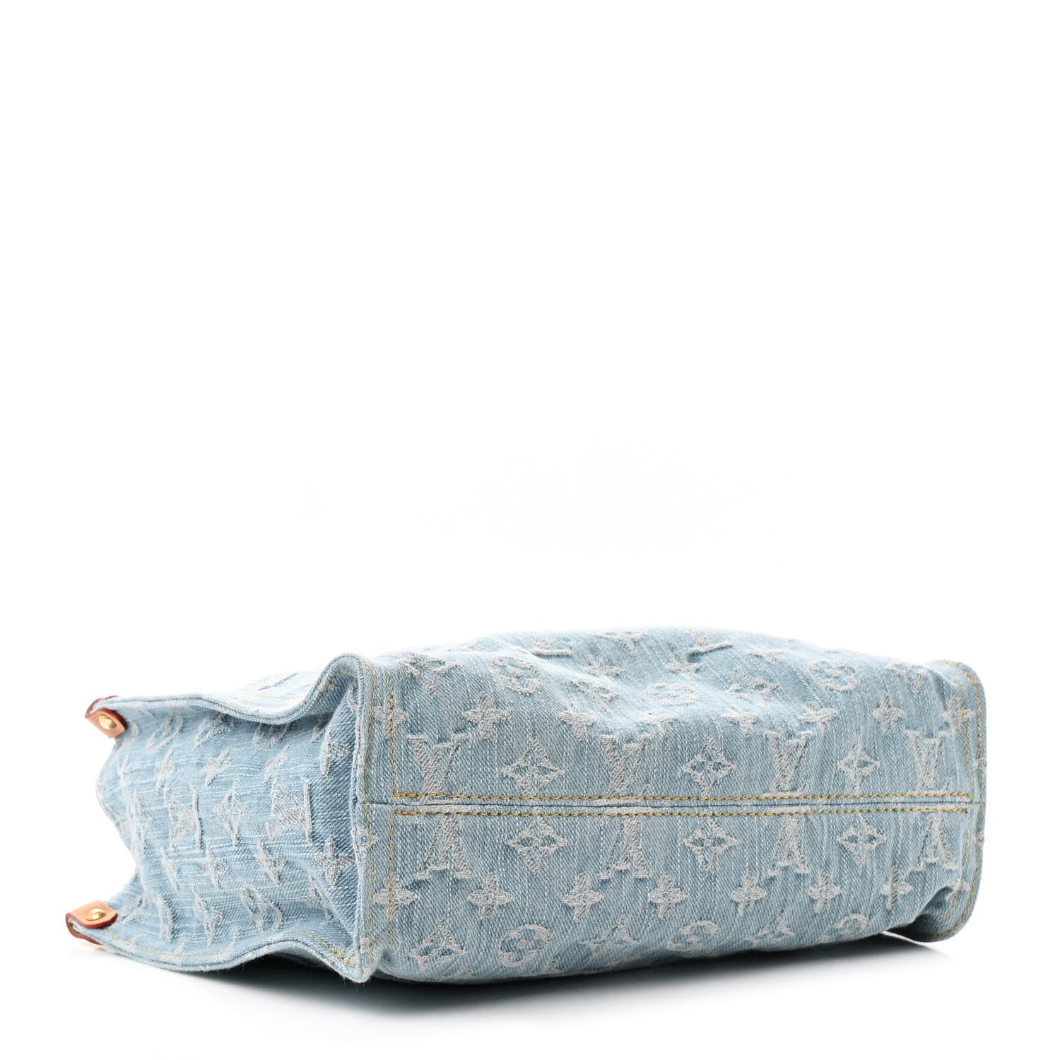 Louis Vuitton Monogram Washed Denim Let Go PM Sky Blue 4 of 9