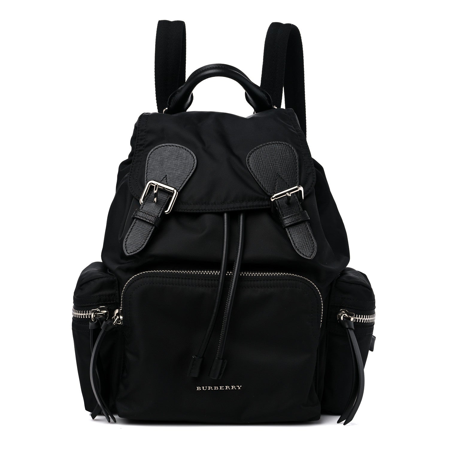 Burberry Technical Nylon Rucksack Backpack Black 1289397