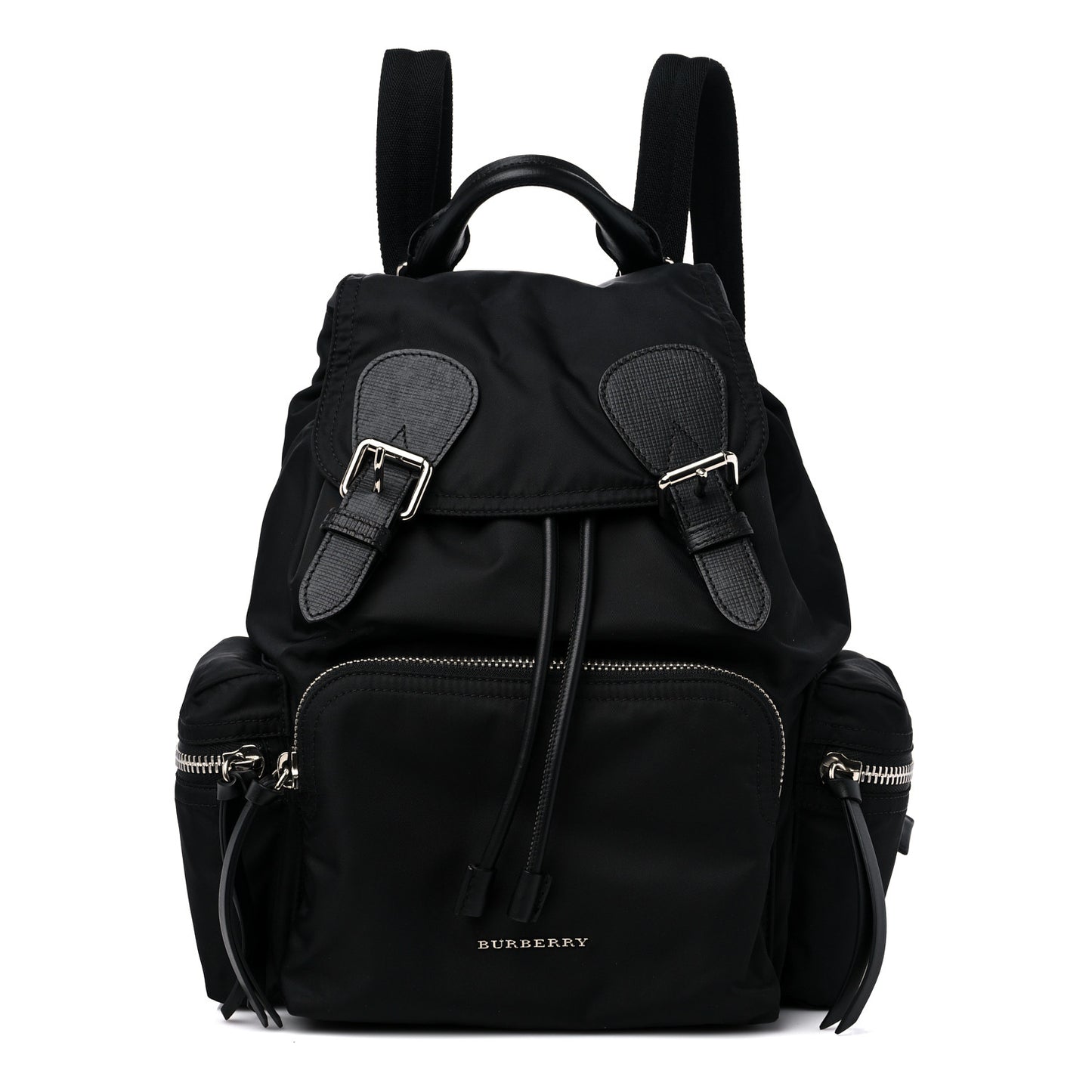 Technical Nylon Rucksack Backpack Black