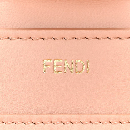 Fendi Vitello Seta Shiny Nappa Medium Peekaboo I SEE U Satchel Avocado Light Rose 7 of 12