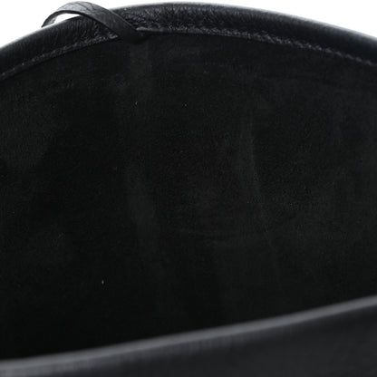 The Row Grained Calfskin Medium N/S Park Tote Black 10 of 10